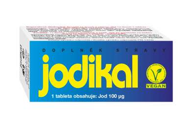 Jodikal - Jód , 80 tbl.